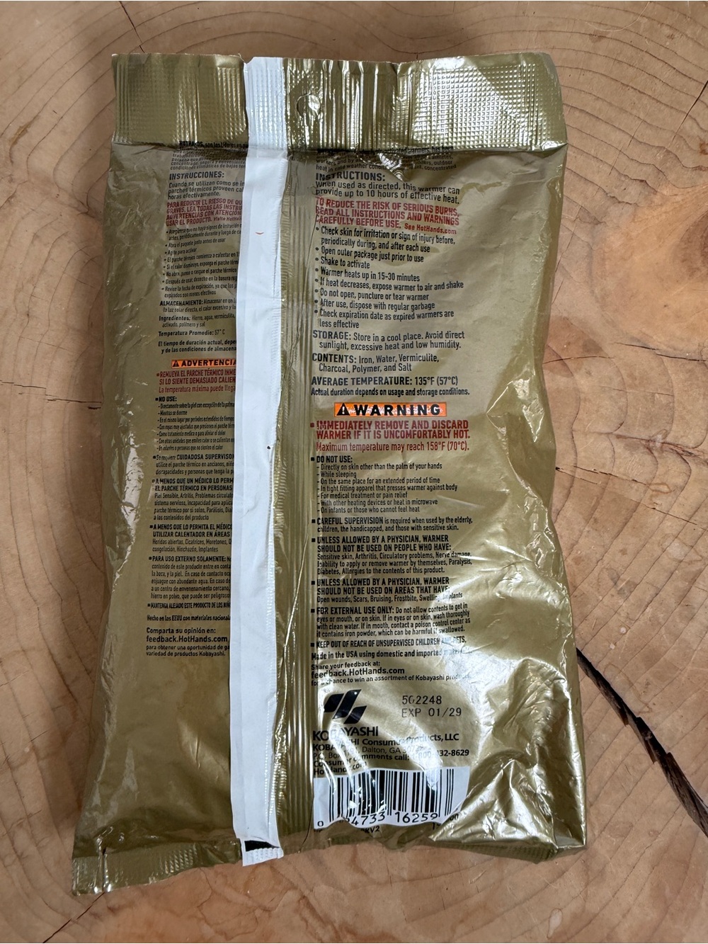 HotHands Hand Warmers Value Pack 10 Pairs Air Activated Up to 10 Hours Heat NWT - Picture 4 of 5